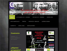 Tablet Screenshot of gimnasioc21.com